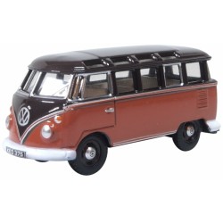 1/76 VW T1 SAMBA BUS SEALING WAX RED/CHESTNUT BROWN 76VWS012 1/76 VW T1 SAMBA BUS SEALING WAX RED/CHESTNUT BROWN 76VWS012