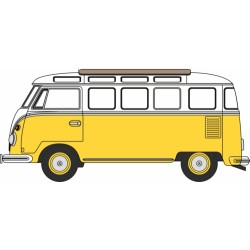 1/76 VW T1 SAMBA BUS YELLOW/WHITE