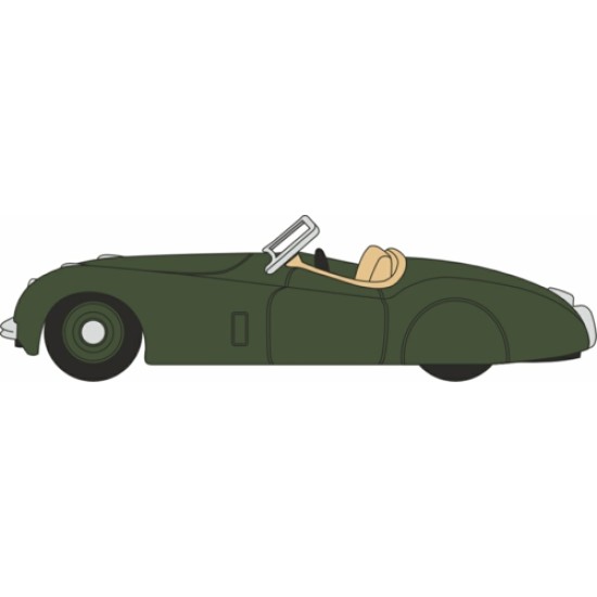 1/76 JAGUAR XK120 BRITISH RACING GREEN