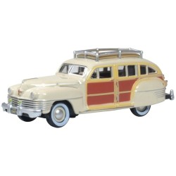 1/87 CHRYSLER T AND C WOODY WAGON 1942 CATALINA TAN 87CB42003 1/87 CHRYSLER T AND C WOODY WAGON 1942 CATALINA TAN 87CB42003