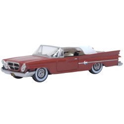 1/87 CHRYSLER 300 CONVERTIBLE 1961 (CLOSED) CINNAMON/WHITE 87CC61004 1/87 CHRYSLER 300 CONVERTIBLE 1961 (CLOSED) CINNAMON/WHITE 87CC61004