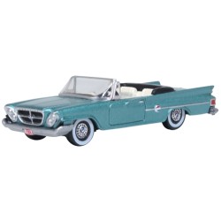 1/87 1961 CHRYSLER 300 CONVERTIBLE (OPEN) PINEHURST GREEN 87CC61005 1/87 1961 CHRYSLER 300 CONVERTIBLE (OPEN) PINEHURST GREEN 87CC61005