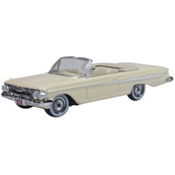 1/87 ALMOND BEIGE/WHITE CHEVROLET IMPALA 1961 1/87 ALMOND BEIGE/WHITE CHEVROLET IMPALA 1961