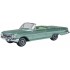 1/87 1961 CHEVROLET IMPALA CONVERTIBLE ARBOR GREEN 87CI61007