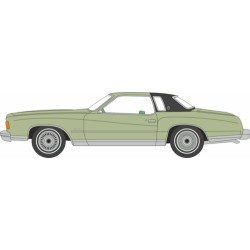 1/87 1974 CHEVROLET MONTE CARLO LANDAU MEDIUM GREEN/BLACK ROOF
