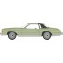 1/87 1974 CHEVROLET MONTE CARLO LANDAU MEDIUM GREEN/BLACK ROOF