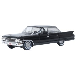 1/87 CADILLAC SEDAN DE VILLE 1961 EBONY 87CSD61004 1/87 CADILLAC SEDAN DE VILLE 1961 EBONY 87CSD61004