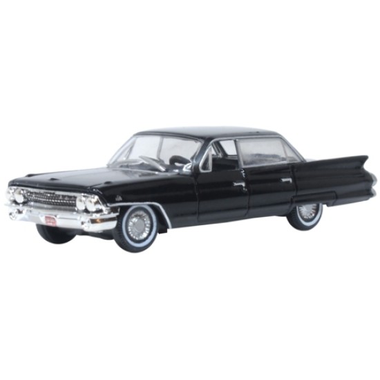 1/87 CADILLAC SEDAN DE VILLE 1961 EBONY