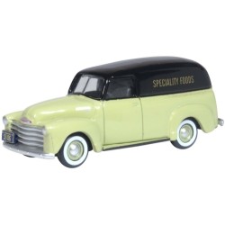1/87 CHEVROLET PANEL VAN 1950 SPECIALITY FOODS 87CV50004 1/87 CHEVROLET PANEL VAN 1950 SPECIALITY FOODS 87CV50004