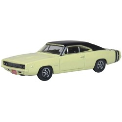 1/87 DODGE CHARGER 1968 YELLOW AND BLACK 1/87 DODGE CHARGER 1968 YELLOW AND BLACK