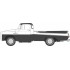 1/87 1957 DODGE D100 SWEPTSIDE PICK UP CHARCOAL METALLIC/GLACIER WHITE