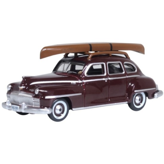 1/87 DESOTO SUBURBAN 1946/8 (CANOE) ROYAL MAROON