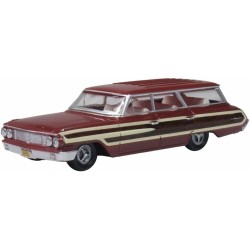1/87 1964 FORD COUNTRY STATION WAGON SQUIRE VINTAGE BURGUNDY 87FC64003 1/87 1964 FORD COUNTRY STATION WAGON SQUIRE VINTAGE BURGUNDY 87FC64003