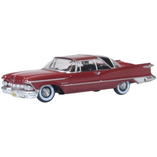 1/87 IMPERIAL CROWN 2 DOOR HARDTOP 1959 RADIANT RED/BLACK 87IC59003