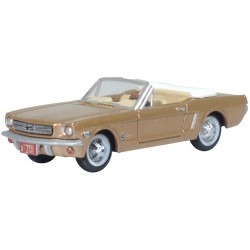 1/87 1965 FORD MUSTANG CONVERTIBLE PRAIRIE BRONZE 87MU65007 1/87 1965 FORD MUSTANG CONVERTIBLE PRAIRIE BRONZE 87MU65007