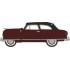 1/87 1950 NASH RAMBLER CUSTOM LANDAU CONVERTIBLE (CLOSED) SUNSET MAROON