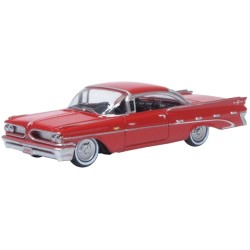 1/87 PONTIAC BONNEVILLE COUPE 1959 MANDALAY RED 1/87 PONTIAC BONNEVILLE COUPE 1959 MANDALAY RED