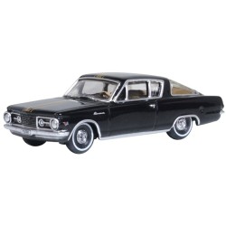 1/87 PLYMOUTH BARRACUDA 1965 BLACK/GOLD 87PB65004 1/87 PLYMOUTH BARRACUDA 1965 BLACK/GOLD 87PB65004