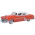 1/87 CORAL RED/WINTER WHITE PONTIAC CHIEFTAIN 4 DOOR 1954 87PC54004