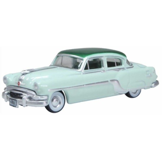1/87 1954 PONTIAC CHIEFTAIN 4 DOOR SHANNON GREEN/BROOKMERE GREEN 87PC54005