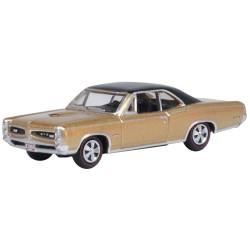 1/87 1966 PONTIAC GTO MARTINIQUE BRONZE/BLACK 87PG66003