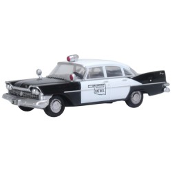 1/87 PLYMOUTH SAVOY SEDAN 1959 CALIFORNIA HIGHWAY PATROL 87PS59001