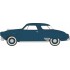 1/87 1950 STUDEBAKER CHAMPION STARLIGHT COUPE AQUA GREEN