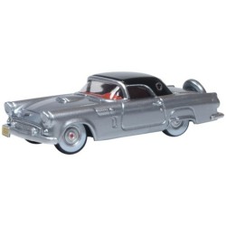 1/87 FORD THUNDERBIRD 1956 THUNDERBIRD GRAY METALLIC/RAVEN BLACK 1/87 FORD THUNDERBIRD 1956 THUNDERBIRD GRAY METALLIC/RAVEN BLACK