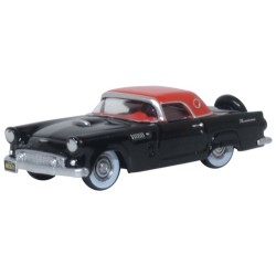 1/87 RAVEN BLACK/FIESTA RED FORD THUNDERBIRD 1956 87TH56008 1/87 RAVEN BLACK/FIESTA RED FORD THUNDERBIRD 1956 87TH56008