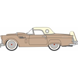 1/87 1956 FORD THUNDERBIRD BUCKSKIN TAN/CREAM