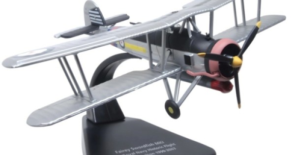 Avion Militaire Fairey Swordfish FAA - Historic Flight - Oxford Diecast 1/72