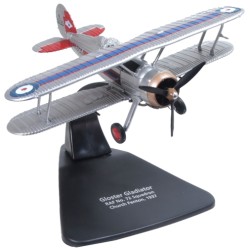 1/72 RAF NO.72 SQN CHURCH FENTON 1937 GLOSTER GLADIATOR AC122
