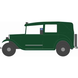 N GAUGE AUSTIN LOW LOADER TAXI GREEN