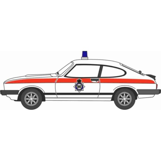 N GAUGE FORD CAPRI MKIII MERSEYSIDE POLICE