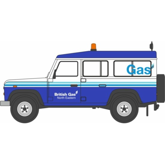 N GAUGE LAND ROVER DEFENDER LWB BRITISH GAS N GAUGE LAND ROVER DEFENDER LWB BRITISH GAS
