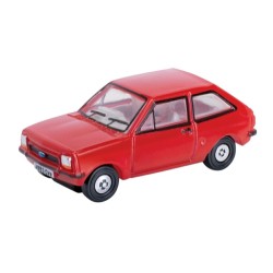 N GAUGE FORD FIESTA MK1 VENETIAN RED NFF001 N GAUGE FORD FIESTA MK1 VENETIAN RED NFF001