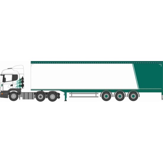 N GAUGE SCANIA HIGHLINE WALKING FLOOR A W JENKINSON