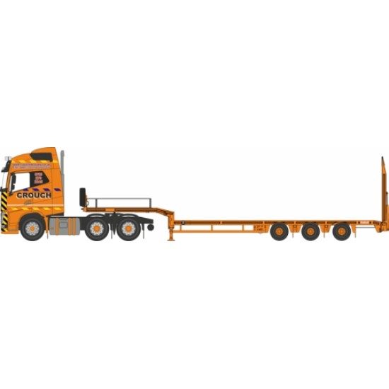 N GAUGE VOLVO FH4 SEMI LOW LOADER CROUCH RECOVERY