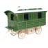 1/87 SHOWMANS LIVING WAGON GREEN/CREAM SLW001