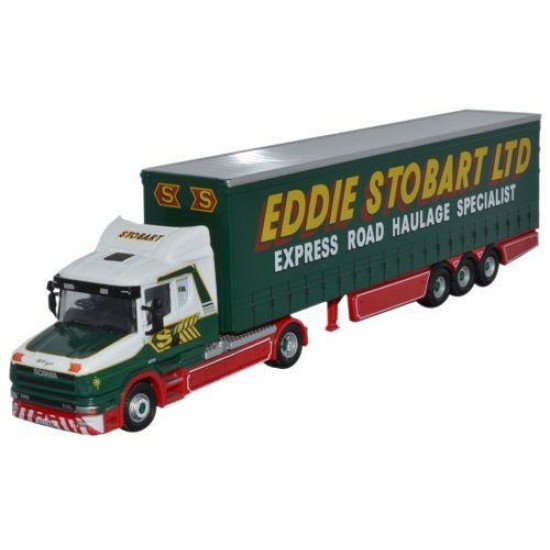 1/76 EDDIE STOBART SCANIA T CAB CURTAINSIDE