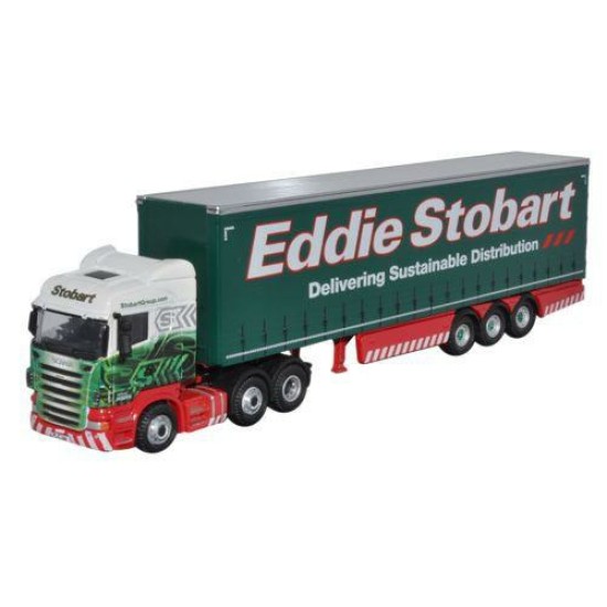 1/76 EDDIE STOBART SCANIA HIGHLINE CURTAINSIDE