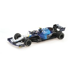 1/43 WILLIAMS RACING MERCEDES FW43B - NICHOLAS LATIFI- SAUDI ARABIAN GP 2021