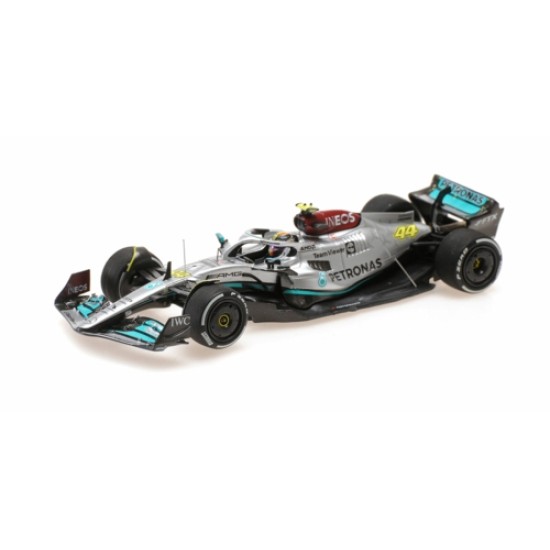 1/43 MERCEDES-AMG PETRONAS FORMULA ONE TEAM F1 W13 E PERFORMANCE - L. HAMILTON - 300TH GP - FRENCH GP 22 (RESIN)