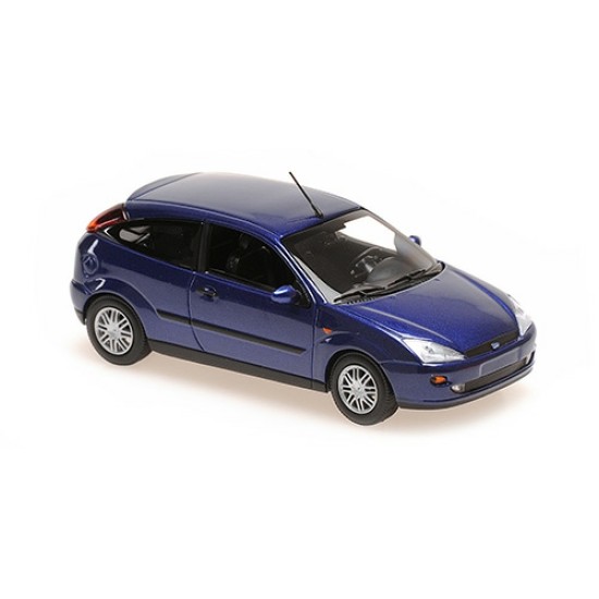 1/43 FORD FOCUS 2-DOOR - 1998 - BLUE METALLIC