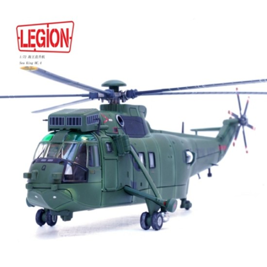 1/72 WESTLAND SEA KING HC.4 ZA296 Q OF 848 NAVAL AIR SQN COMMANDO HELICOPTER ROYAL NAVY HMS BULWARK MAY 2009