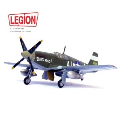 1/72 P-51B MUSTANG II DING HAO MAJ JAMES HOWARD, 365TH FS, 345TH FG, 1943 (LEGION SERIES)