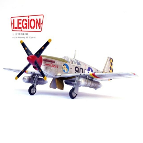1/72 P-51B MUSTANG II SWEET CLARO II, 319TH FS, 325TH FG, 1945 (LEGION SERIES) 1/72 P-51B MUSTANG II SWEET CLARO II, 319TH FS, 325TH FG, 1945 (LEGION SERIES)