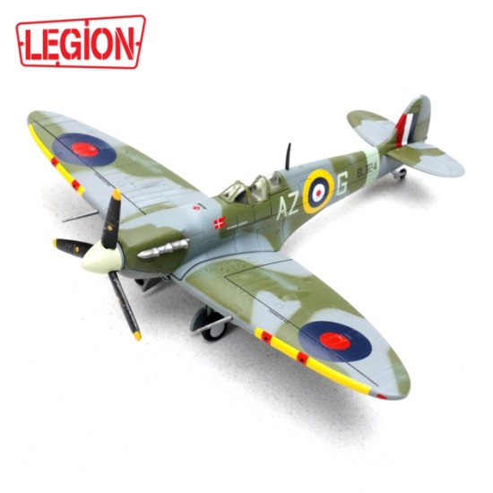 1/72 VICKERS SUPERMARINE SPITFIRE MKVB AZ-G, 234 SQN, FLOWN BY P/O AXEL A.SVENDSEN, TANGMERE 1942 (LEGION SERIES) 1/72 VICKERS SUPERMARINE SPITFIRE MKVB AZ-G, 234 SQN, FLOWN BY P/O AXEL A.SVENDSEN, TANGMERE 1942 (LEGION SERIES)