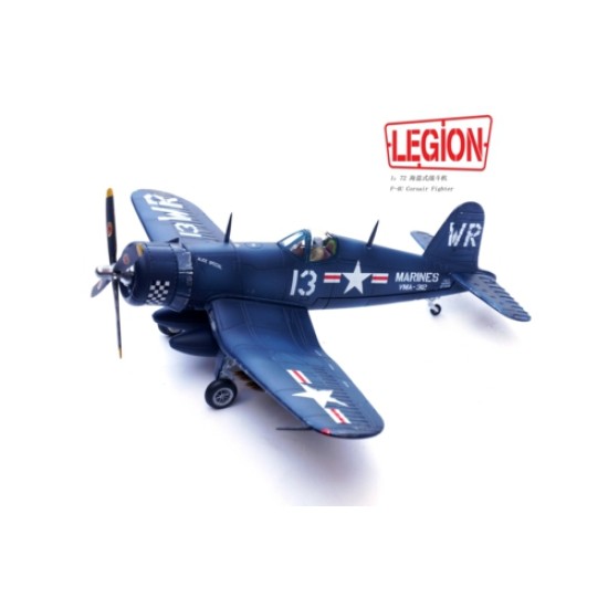 1/72 F-4U-4 BU.NO. 97208 WR13 OF VMF 312 USS BATAAN, MAY 1952