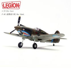 1/72 P-40C (HAWK 81A-2) 2ND PS, AVG SERIAL 48, DAVID LEE TEX HILL CHINA 1941-1942 (LEGION SERIES)